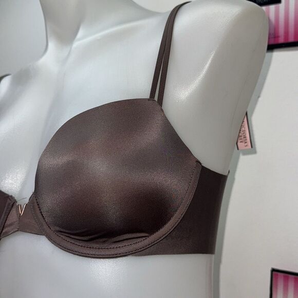 🔥VICTORIA SECRET lined Demi BRA SET 32D//M NEW - Picture 3 of 7